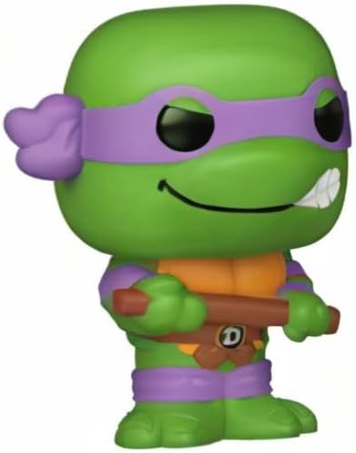 Funko Bitty Pop! Teenage Mutant Ninja Turtles (TMNT) - Donatello, Shredder, Baxter Stockman, & Surprise Mystery Figure - 0.9 Inch (2.2 Cm) Collectable - Stackable Display Shelf Included - Gift Idea
