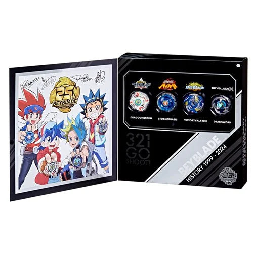 Takara Tomy Beyblade X BX-00 25th Anniversary Set