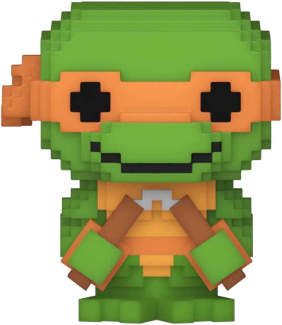 Funko Bitty Pop! Teenage Mutant Ninja Turtles (TMNT) - Donatello, Shredder, Baxter Stockman, & Surprise Mystery Figure - 0.9 Inch (2.2 Cm) Collectable - Stackable Display Shelf Included - Gift Idea