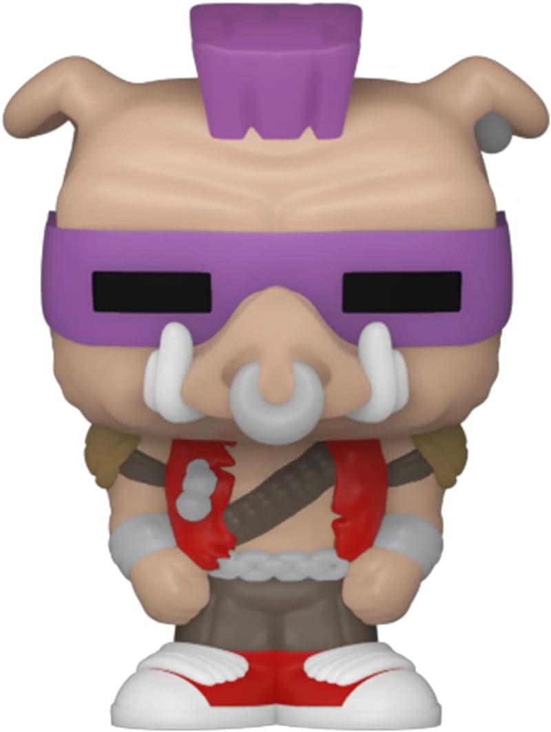 Funko Bitty Pop! Teenage Mutant Ninja Turtles (TMNT) - Donatello, Shredder, Baxter Stockman, & Surprise Mystery Figure - 0.9 Inch (2.2 Cm) Collectable - Stackable Display Shelf Included - Gift Idea