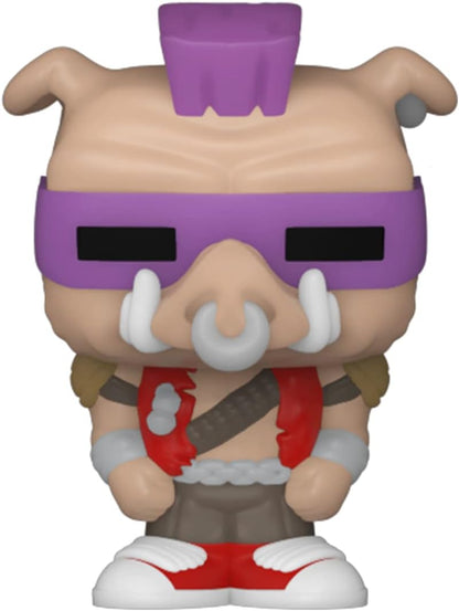 Funko Bitty Pop! Teenage Mutant Ninja Turtles (TMNT) - Donatello, Shredder, Baxter Stockman, & Surprise Mystery Figure - 0.9 Inch (2.2 Cm) Collectable - Stackable Display Shelf Included - Gift Idea