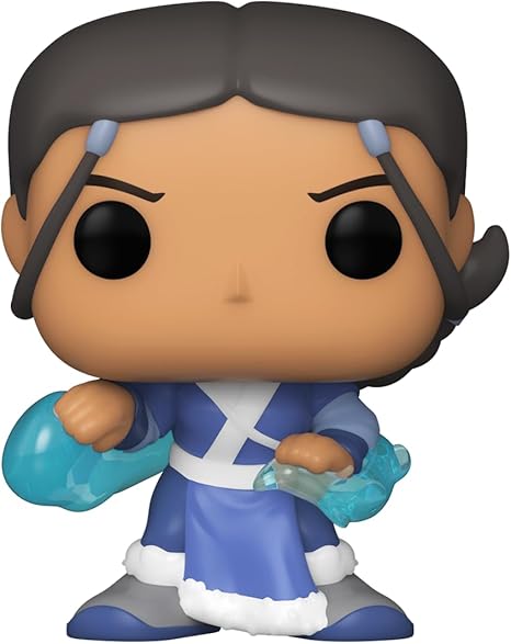 Funko Bitty Pop! Avatar: The Last Airbender - Katara, Sokka, Suki, & A Surprise Mystery Mini Figure - 0.9 Inch (2.2 Cm) Collectable - Stackable Display Shelf Included - Gift Idea - Cake Topper
