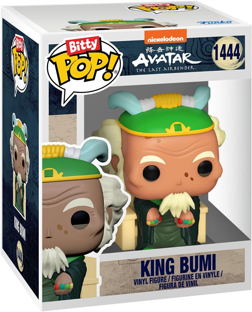 Funko Bitty Pop! Avatar: The Last Airbender - Katara, Sokka, Suki, & A Surprise Mystery Mini Figure - 0.9 Inch (2.2 Cm) Collectable - Stackable Display Shelf Included - Gift Idea - Cake Topper