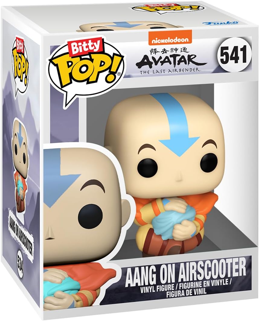Funko Bitty Pop! Avatar: The Last Airbender - Katara, Sokka, Suki, & A Surprise Mystery Mini Figure - 0.9 Inch (2.2 Cm) Collectable - Stackable Display Shelf Included - Gift Idea - Cake Topper