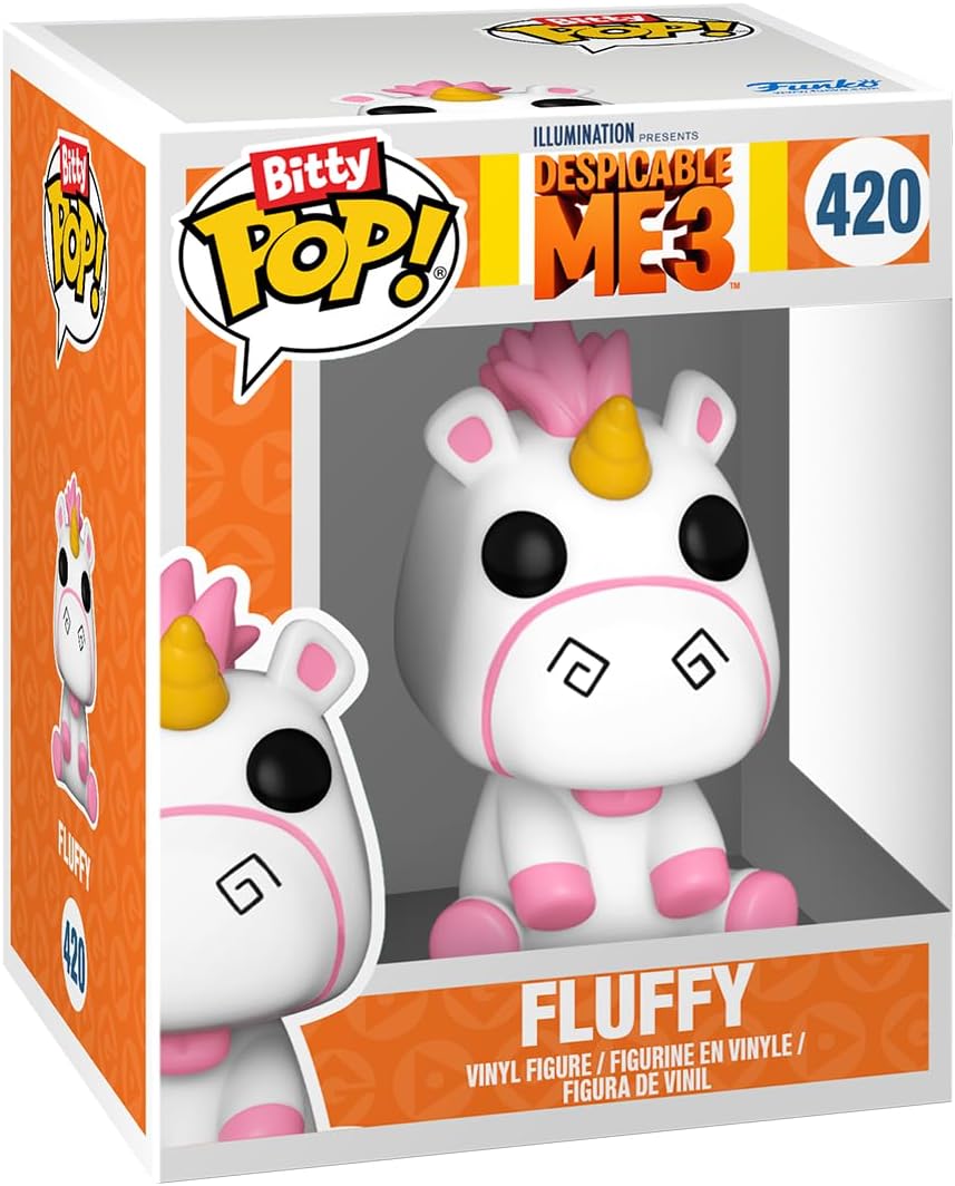 Funko Bitty POP! Minions and A Surprise Mystery Mini Figure - 0.9 Inch (2.2 Cm) - Despicable Me: Minions Collectable - Stackable Display Shelf Included - Gift Idea - Party Bags Stocking
