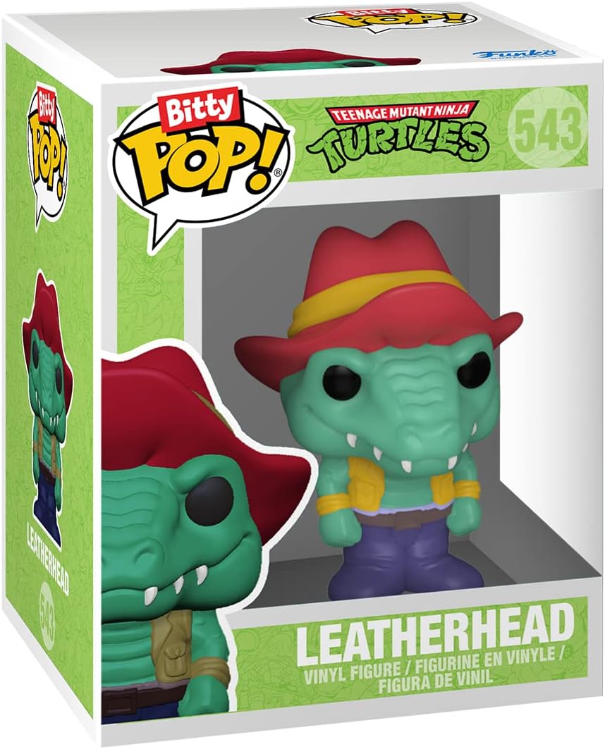 Funko Bitty Pop! Teenage Mutant Ninja Turtles (TMNT) - Donatello, Shredder, Baxter Stockman, & Surprise Mystery Figure - 0.9 Inch (2.2 Cm) Collectable - Stackable Display Shelf Included - Gift Idea