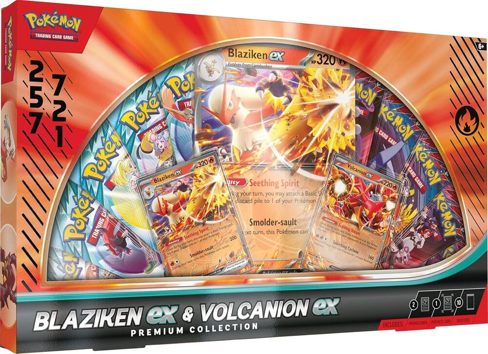 Pokemon Blaziken ex & Volcanion ex Premium Collection - Miscellaneous Cards & Products (MCAP)