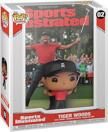 Golf Tiger Woods Sports Illustrated Funko Pop! Cover Figure #02 with Case