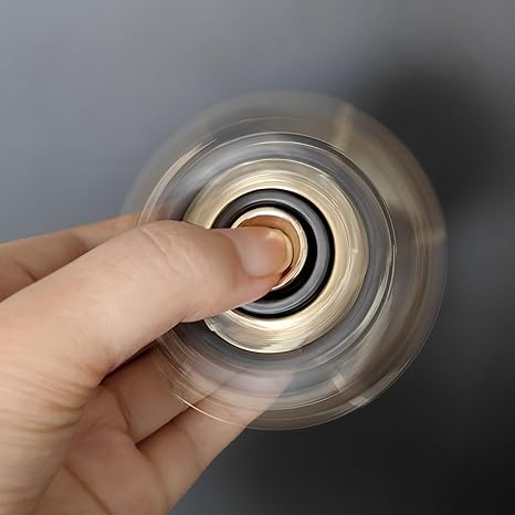 Fidget Sliders Open Armor Spinning TopFidget Toys Stress Relief for Adults Magnetic Metal
