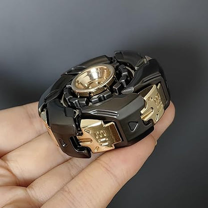 Fidget Sliders Open Armor Spinning TopFidget Toys Stress Relief for Adults Magnetic Metal