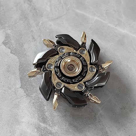 Fidget Sliders Open Armor Spinning TopFidget Toys Stress Relief for Adults Magnetic Metal