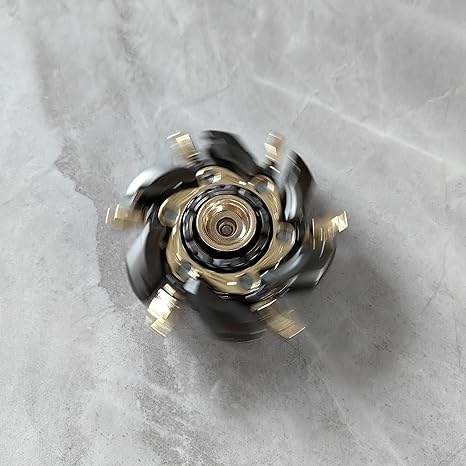 Fidget Sliders Open Armor Spinning TopFidget Toys Stress Relief for Adults Magnetic Metal
