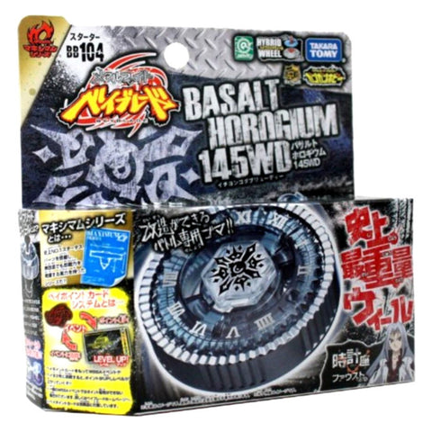 Takara Tomy Basalt Horogium / Twisted Tempo 145WD Metal Masters Beyblade Starter BB-104