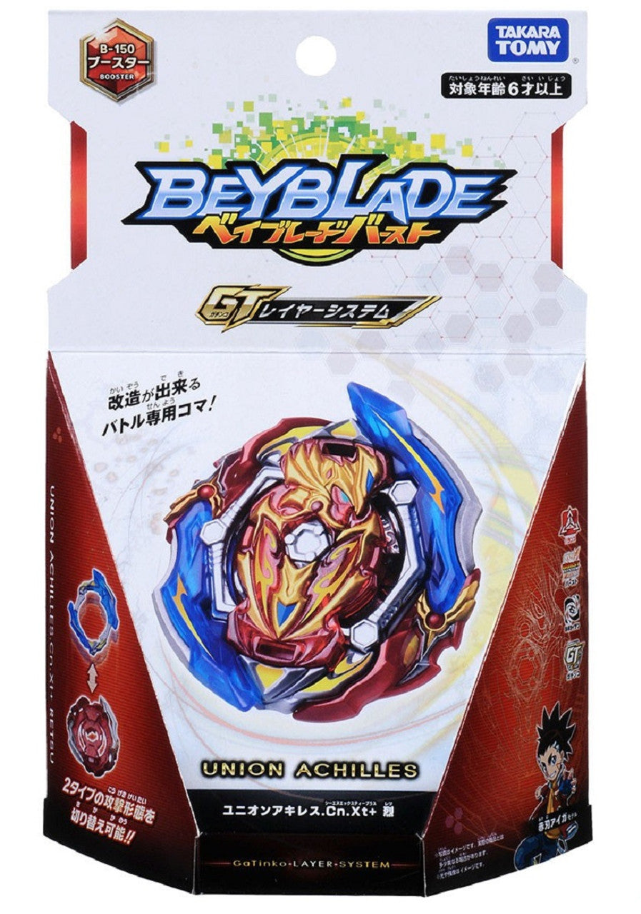 Takara Tomy Beyblade BURST GT B-150 Booster Union Achilles.Cn.Xt+ Retsu