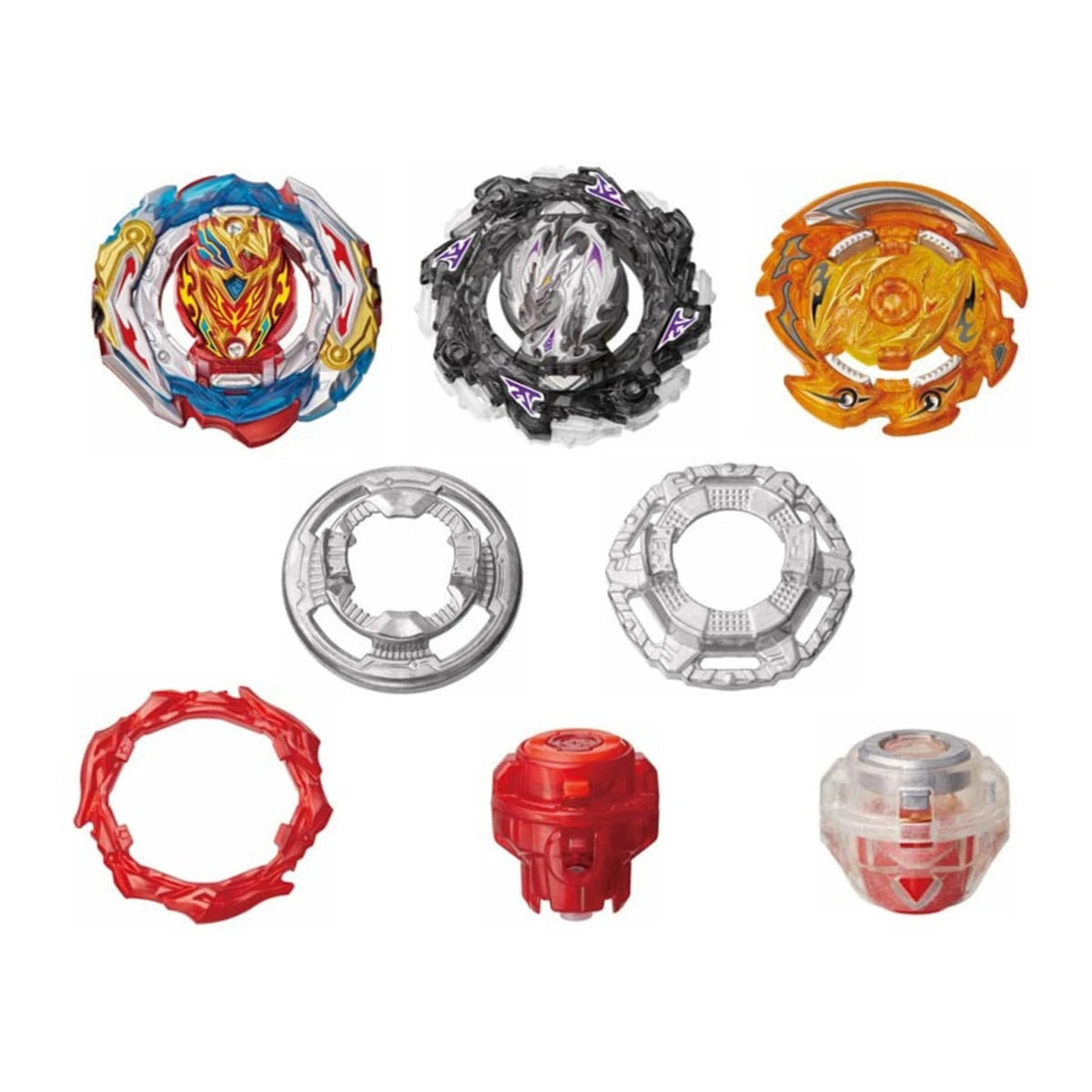 Takara Tomy Beyblade BURST Ultimate Layer Series B-201 Zest Achilles Customize Set