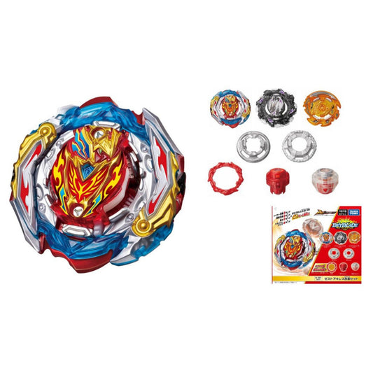 Takara Tomy Beyblade BURST Ultimate Layer Series B-201 Zest Achilles Customize Set