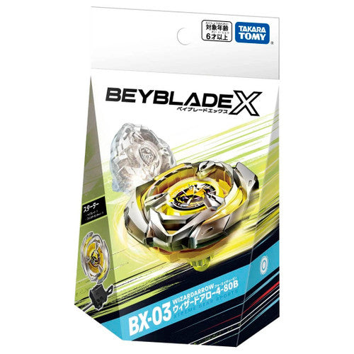 TAKARA TOMY Beyblade X BX-03 Starter Wizard Arrow - Buy Now complete set
