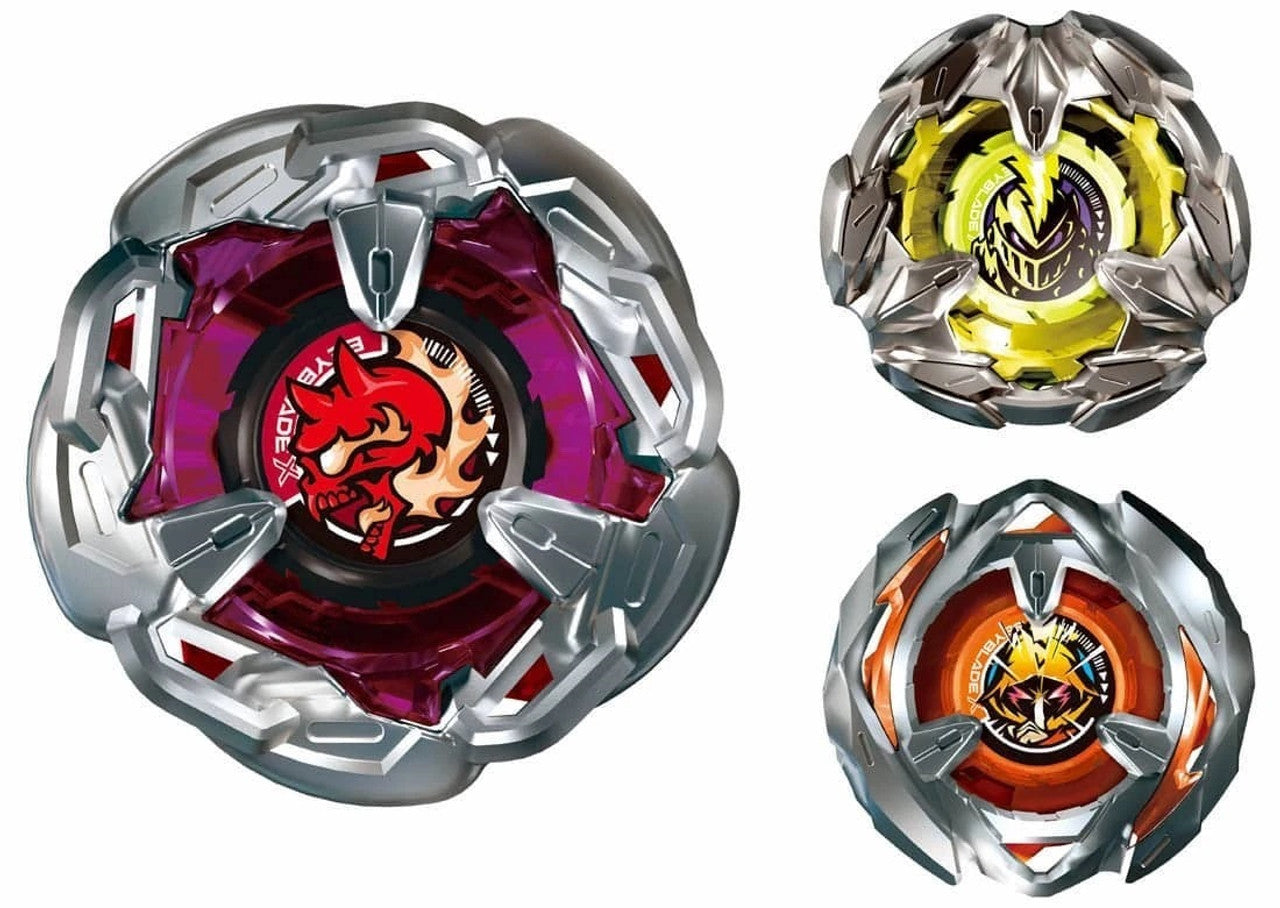 Takara Tomy Beyblade X BX-21 Hells Chain Deck Set