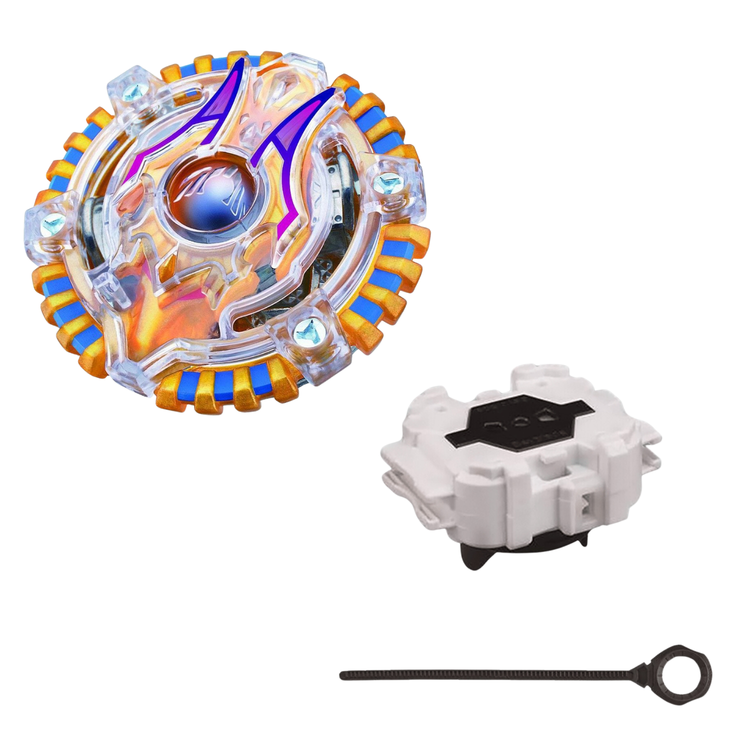 Close-up of Acid Anubis Energy Layer in Beyblade BURST B-71