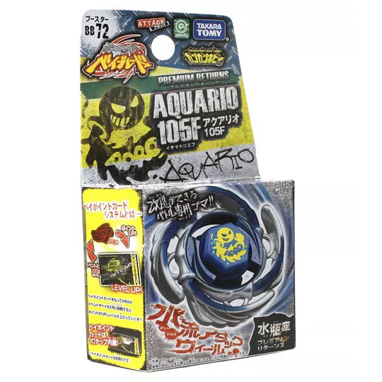 Takara Tomy Beyblade Aquario 105F  Aquarius BB-72