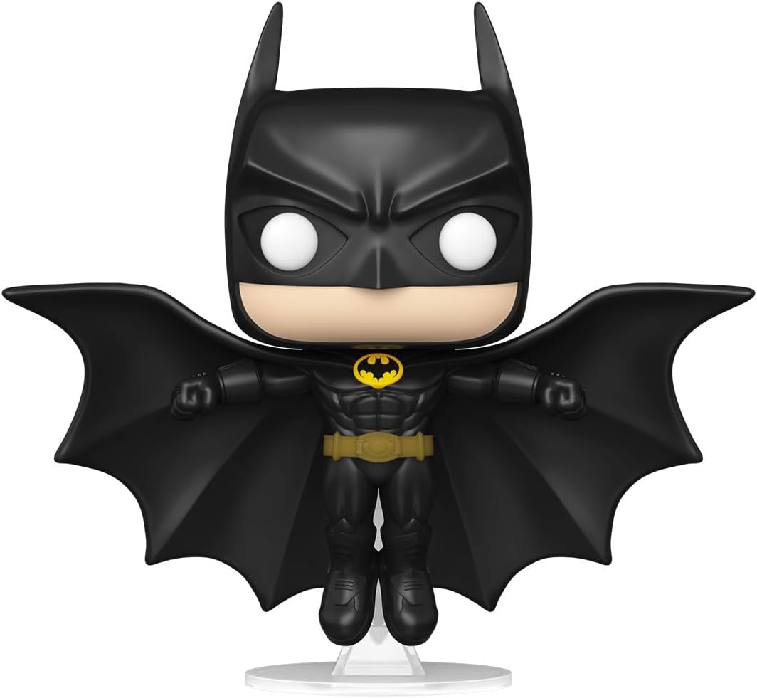 Side view of Batman Soaring Deluxe Funko Pop #521 vinyl figure