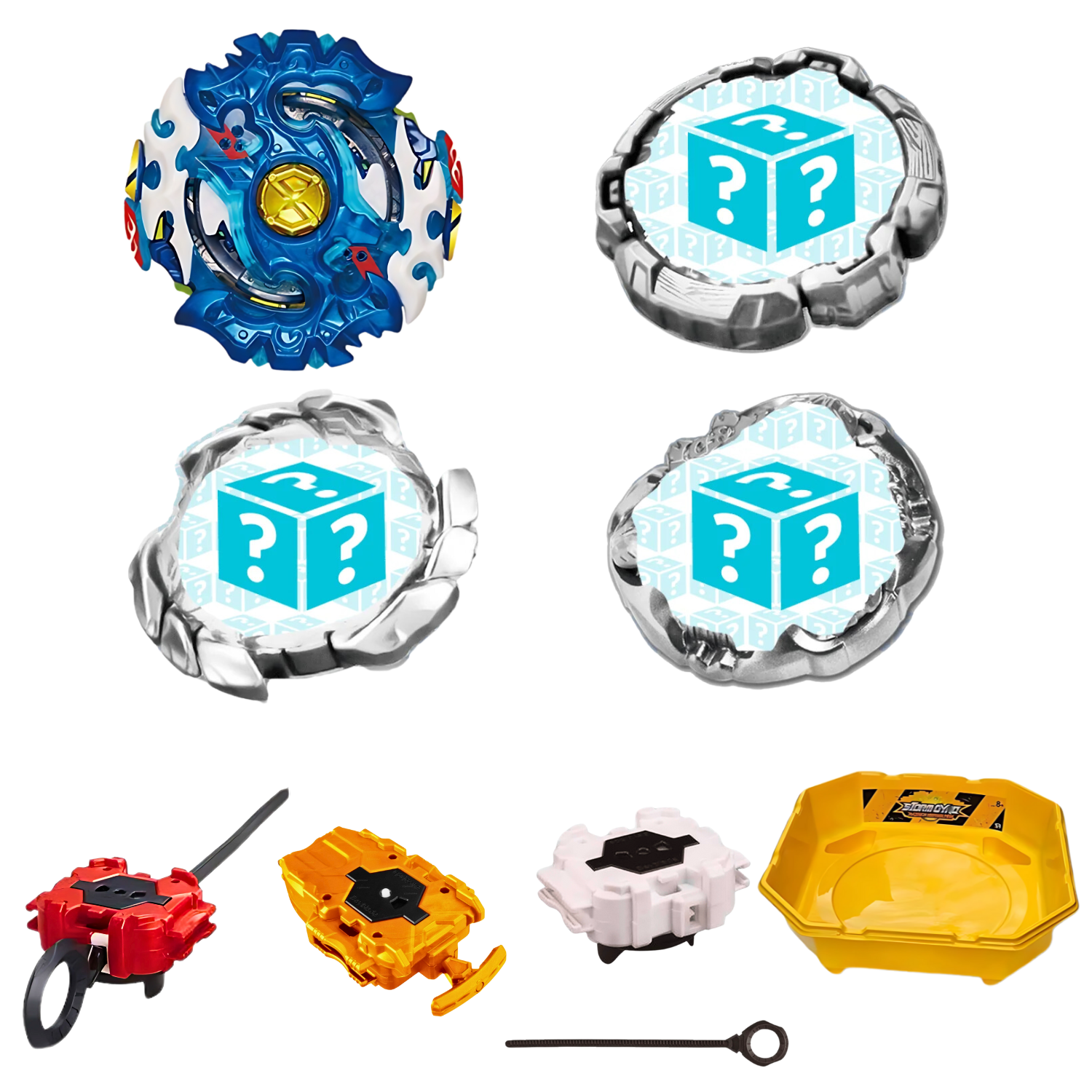 Iron Performance Tip of Takara Tomy B-111 06 Spriggan Requiem Beyblade