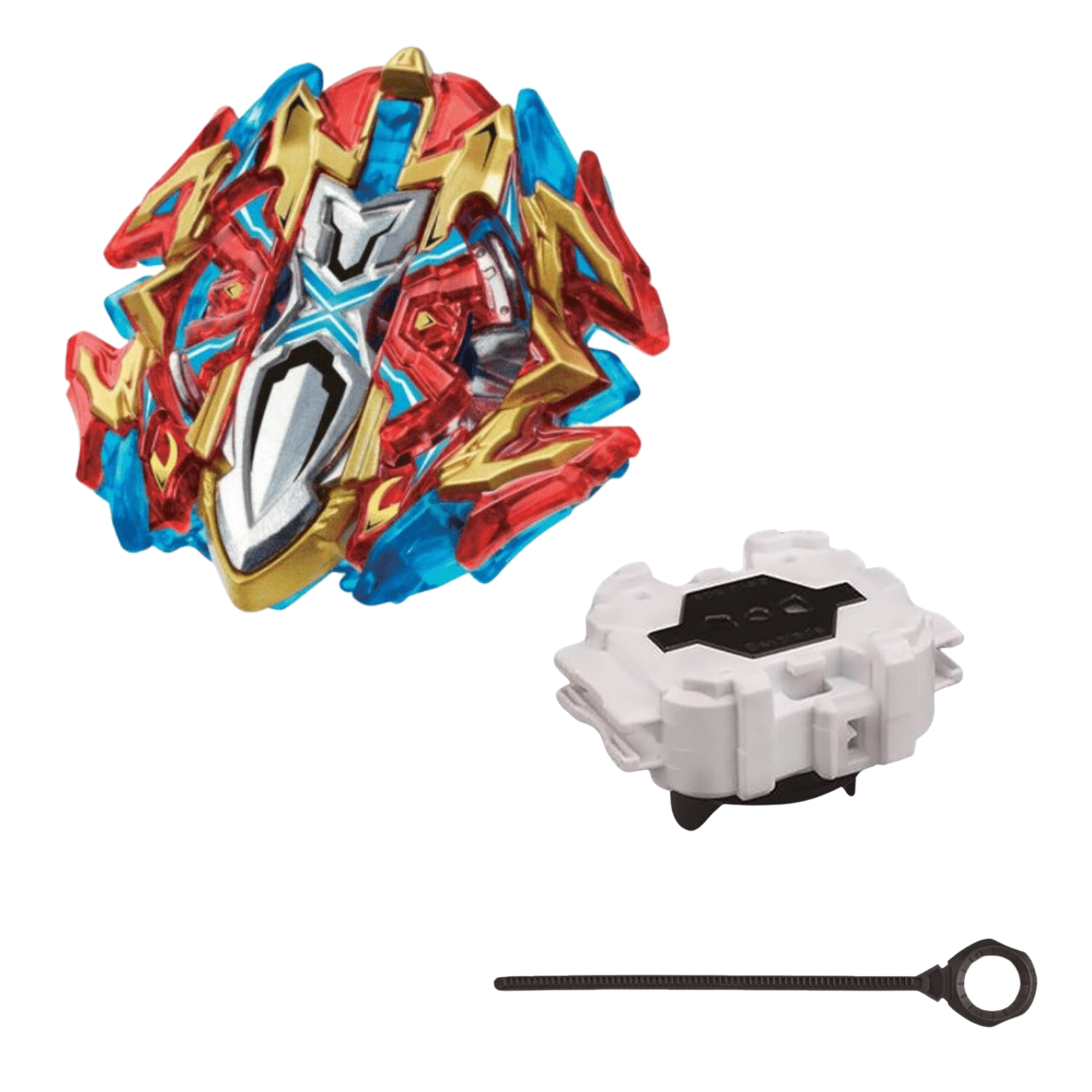 Close-up of Buster Xcalibur 1' Sword in B-120 Burst starter