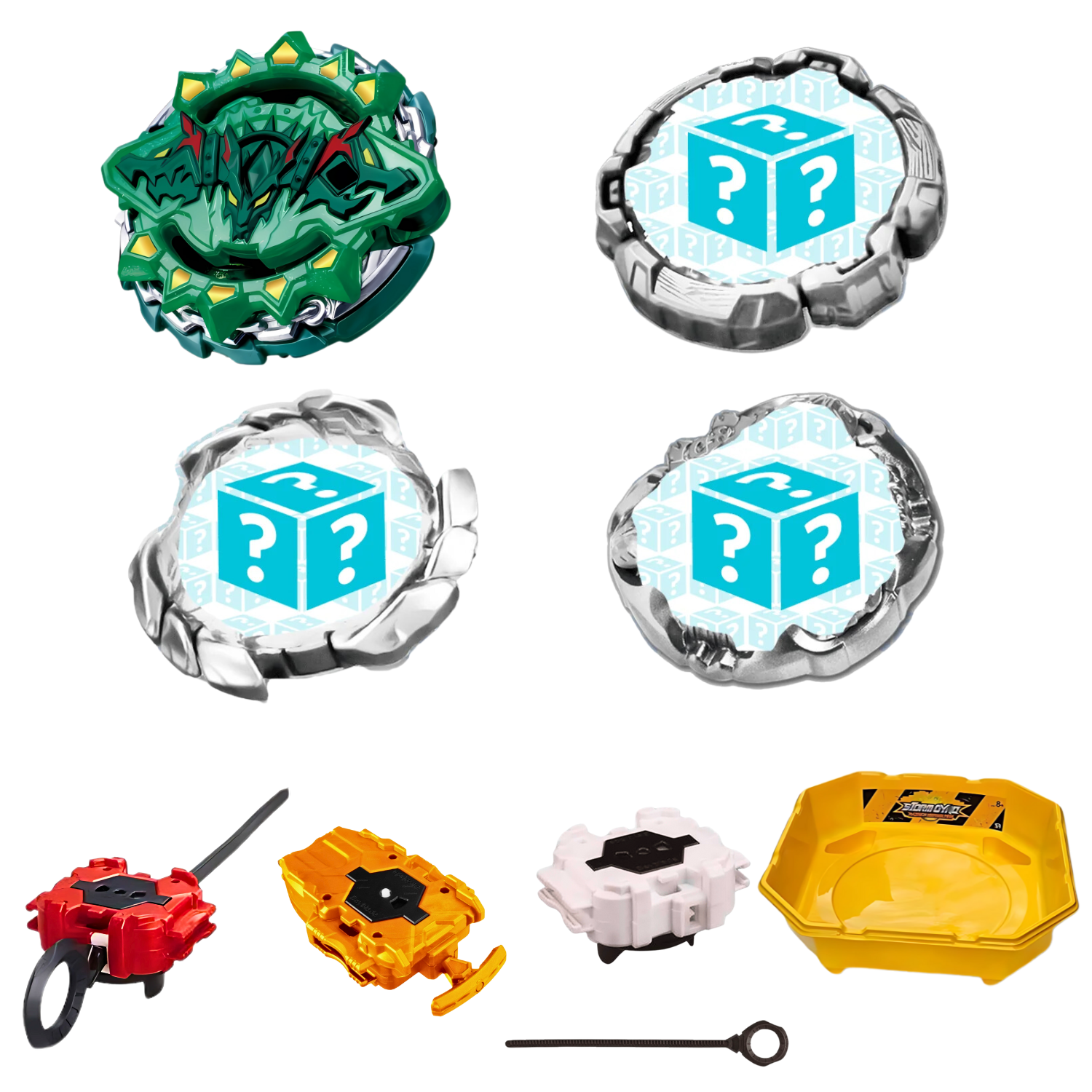7 Forge Disc in Beyblade Burst B-121 Hazard Kerbeus