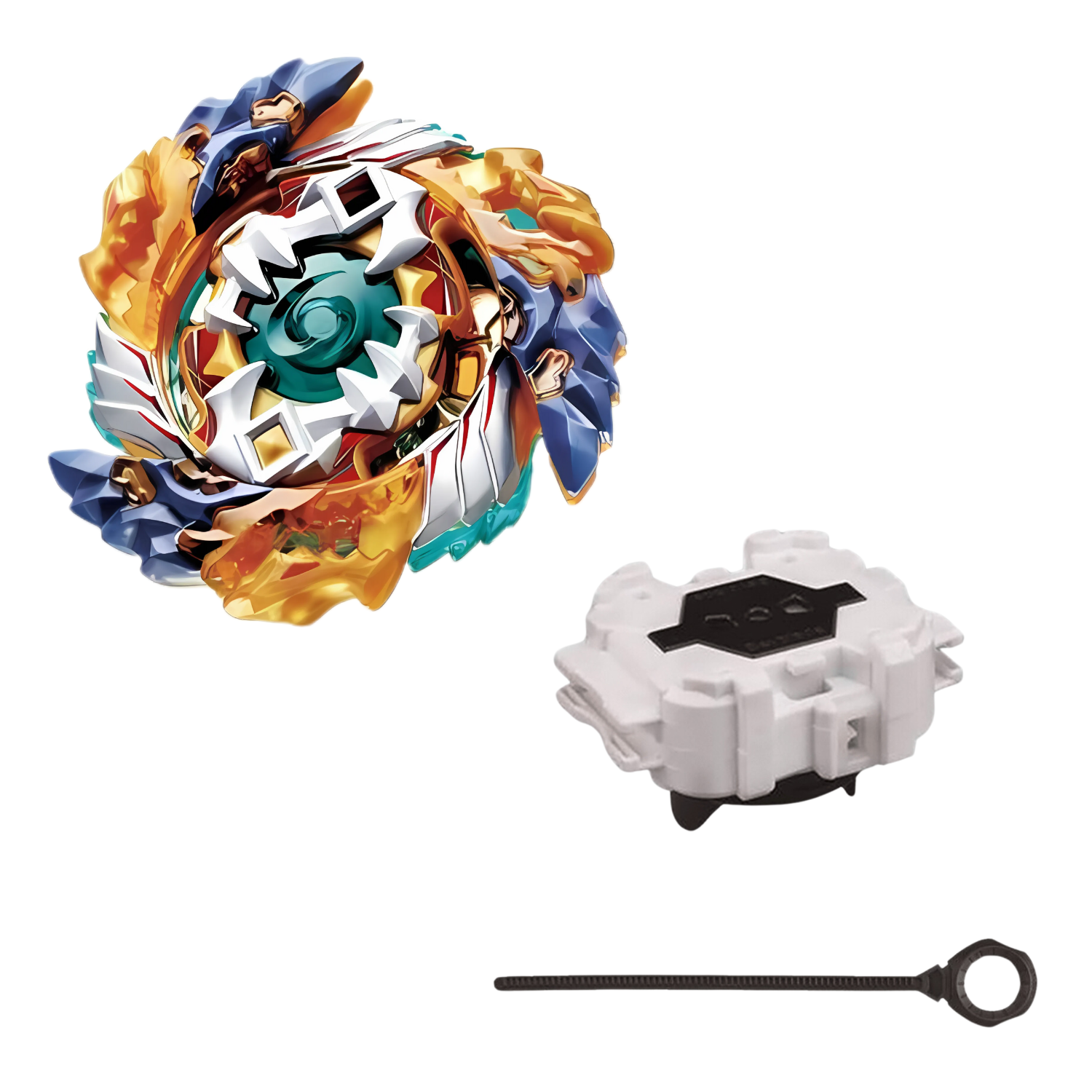 Close-up of Geist Fafnir 8' Absorb in B-122 Burst starter