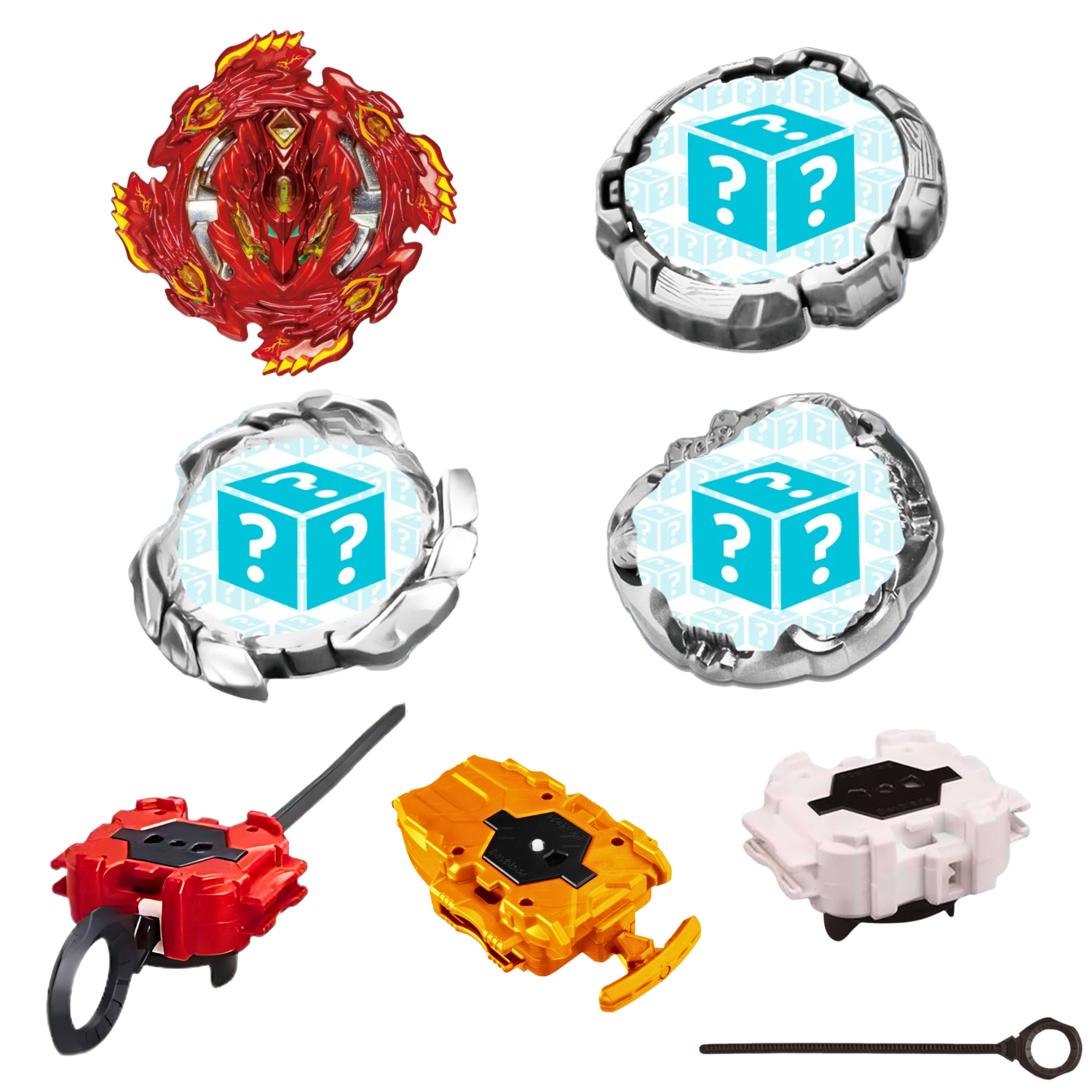 Press Performance Tip of Takara Tomy B-132 03 Bloody Longinus Beyblade