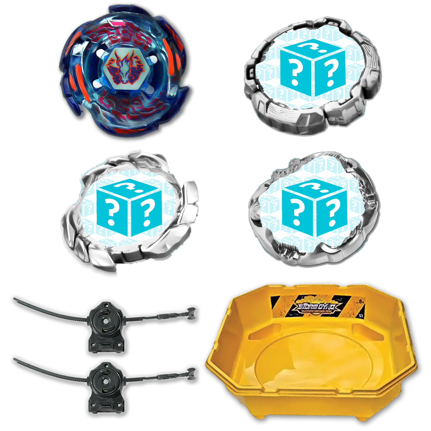 W105 Spin Track of Galaxy Pegasus BB-70 Beyblade