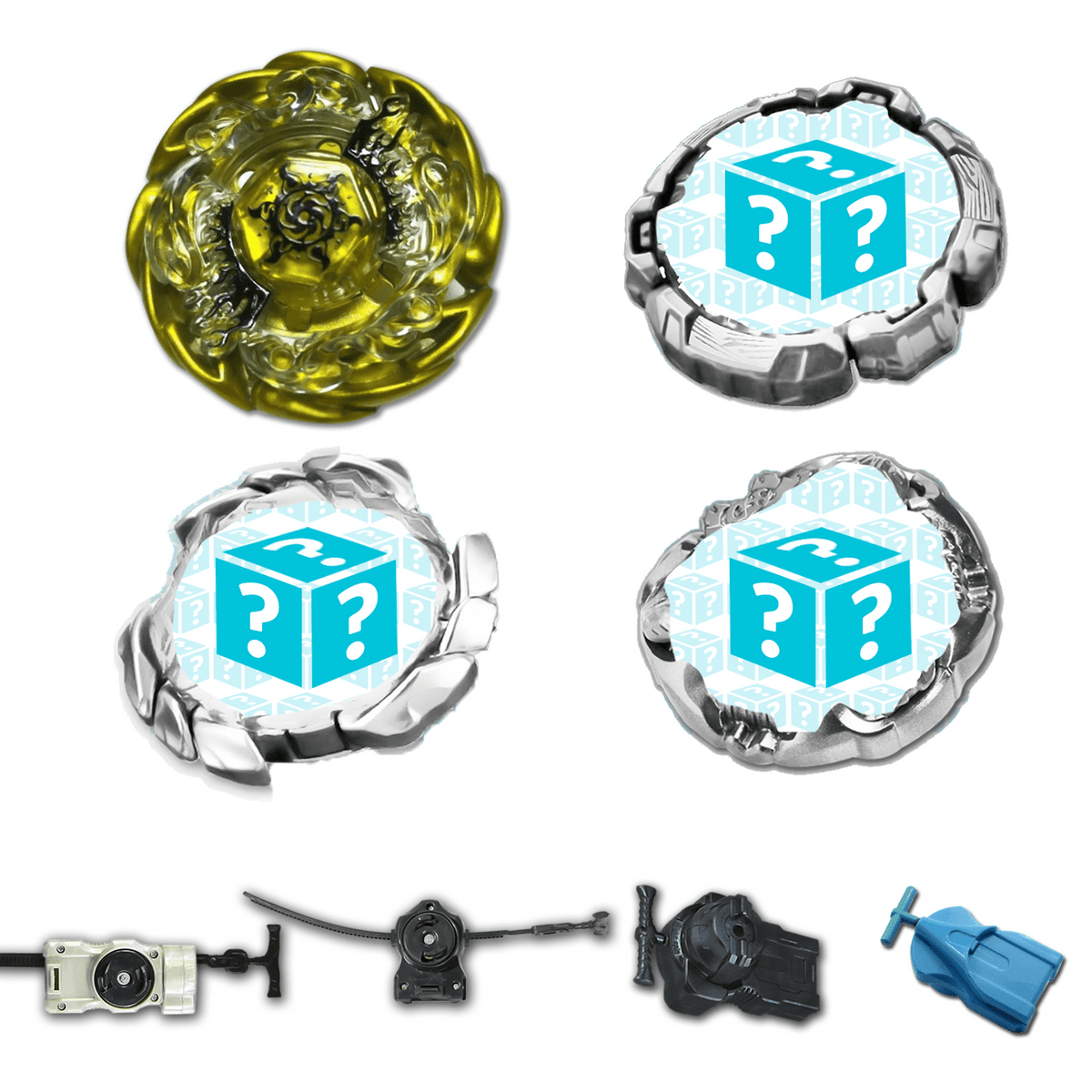 SOL BLAZE GOLD V145AS - Ultimate Beyblade for Champions! plastic body hard
