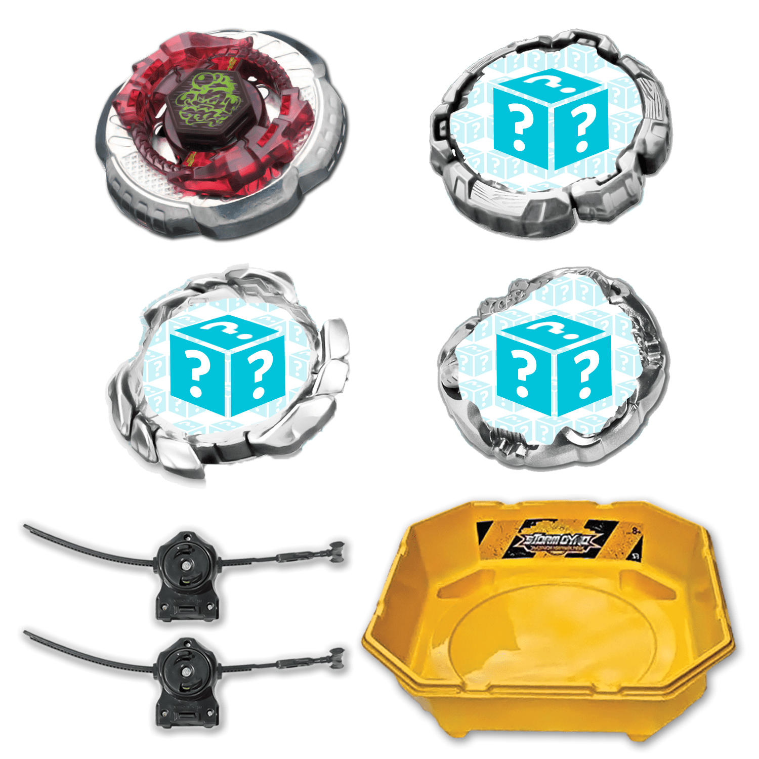 Rock Scorpio (Escorpio) T125JB BB-65 - Ultimate Beyblade with stadium
