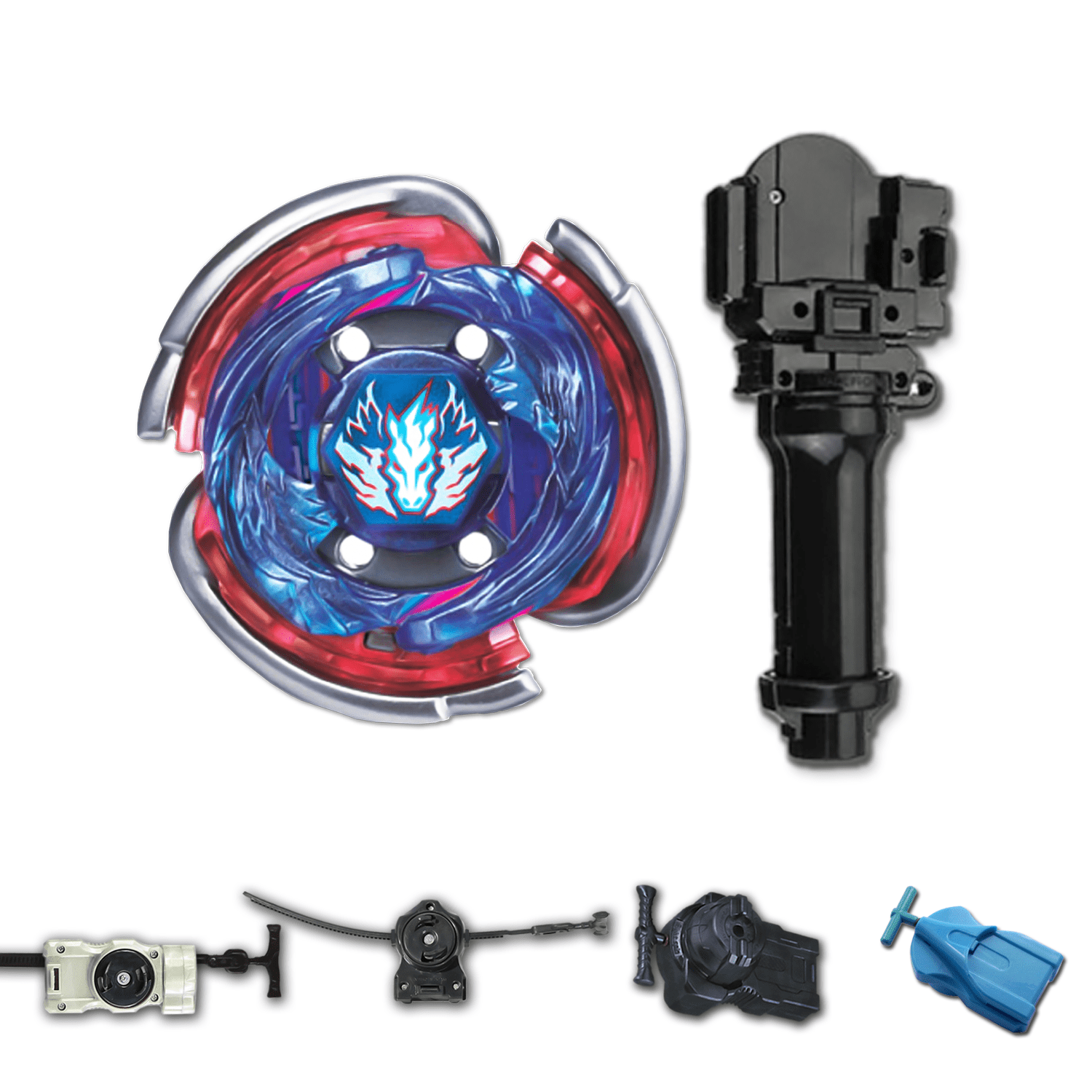 Close-up of Cosmic 4D Fusion Wheel in BB-105 Big Bang Pegasus