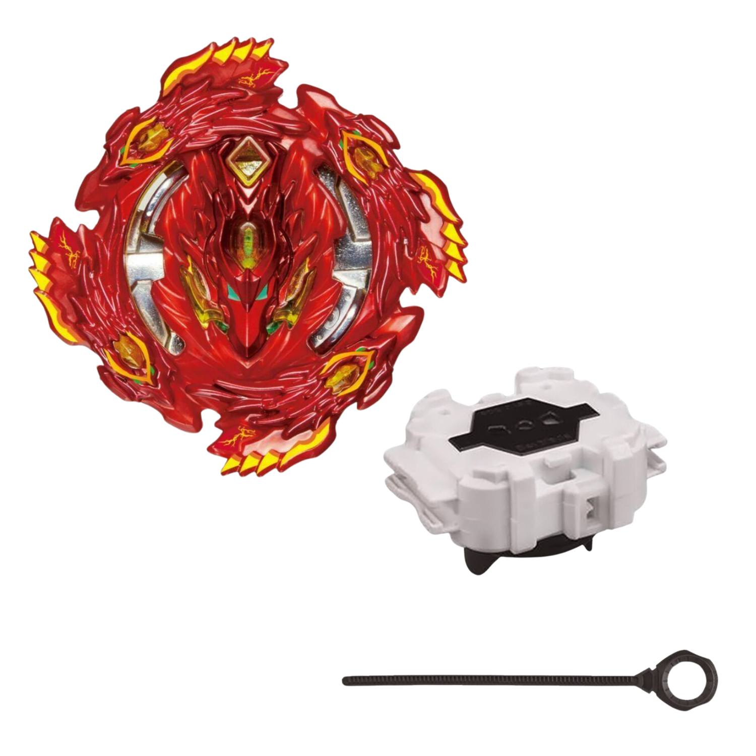 Close-up of Bloody Longinus Energy Layer in Beyblade BURST B-132 03