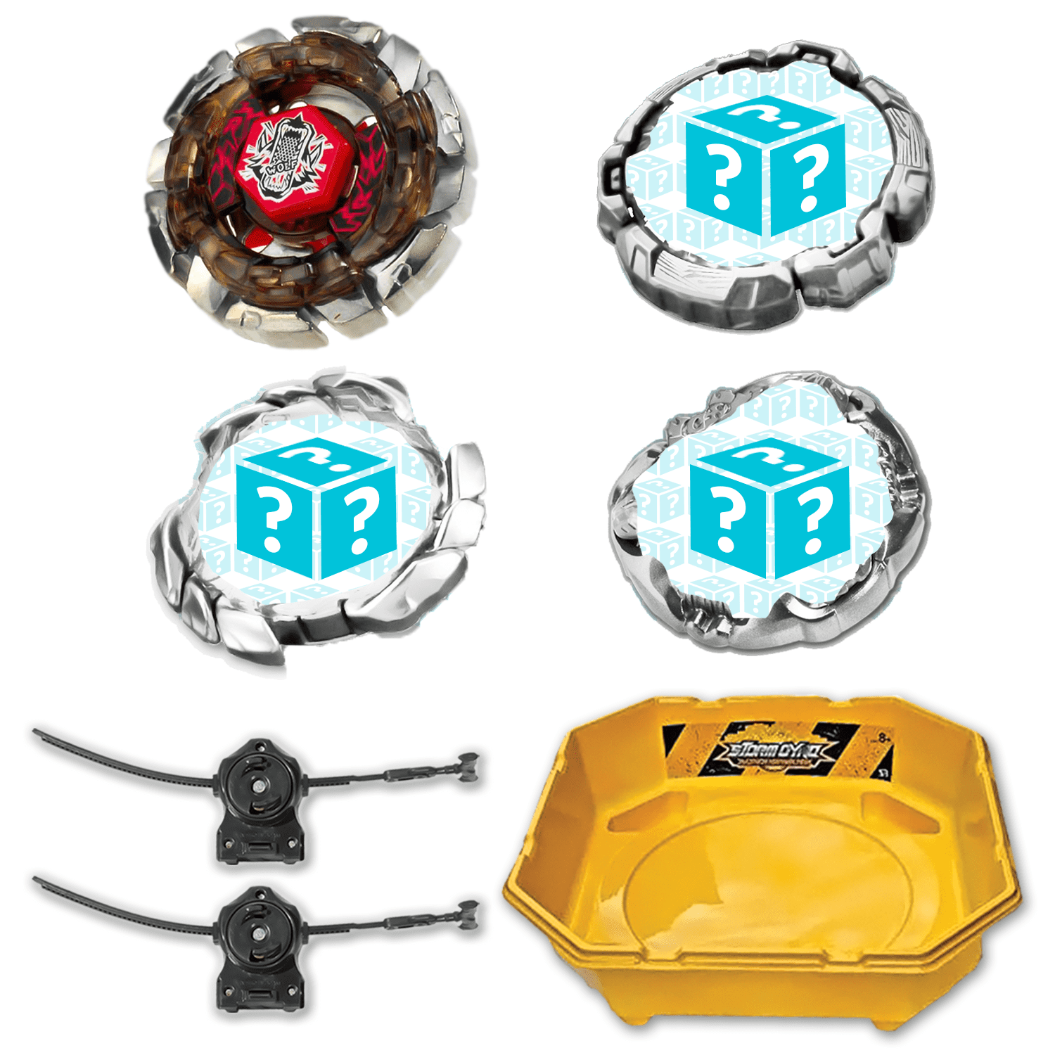 Dark Wolf DF145FS BB-29 Beyblade -  Ultimate Performance stadium