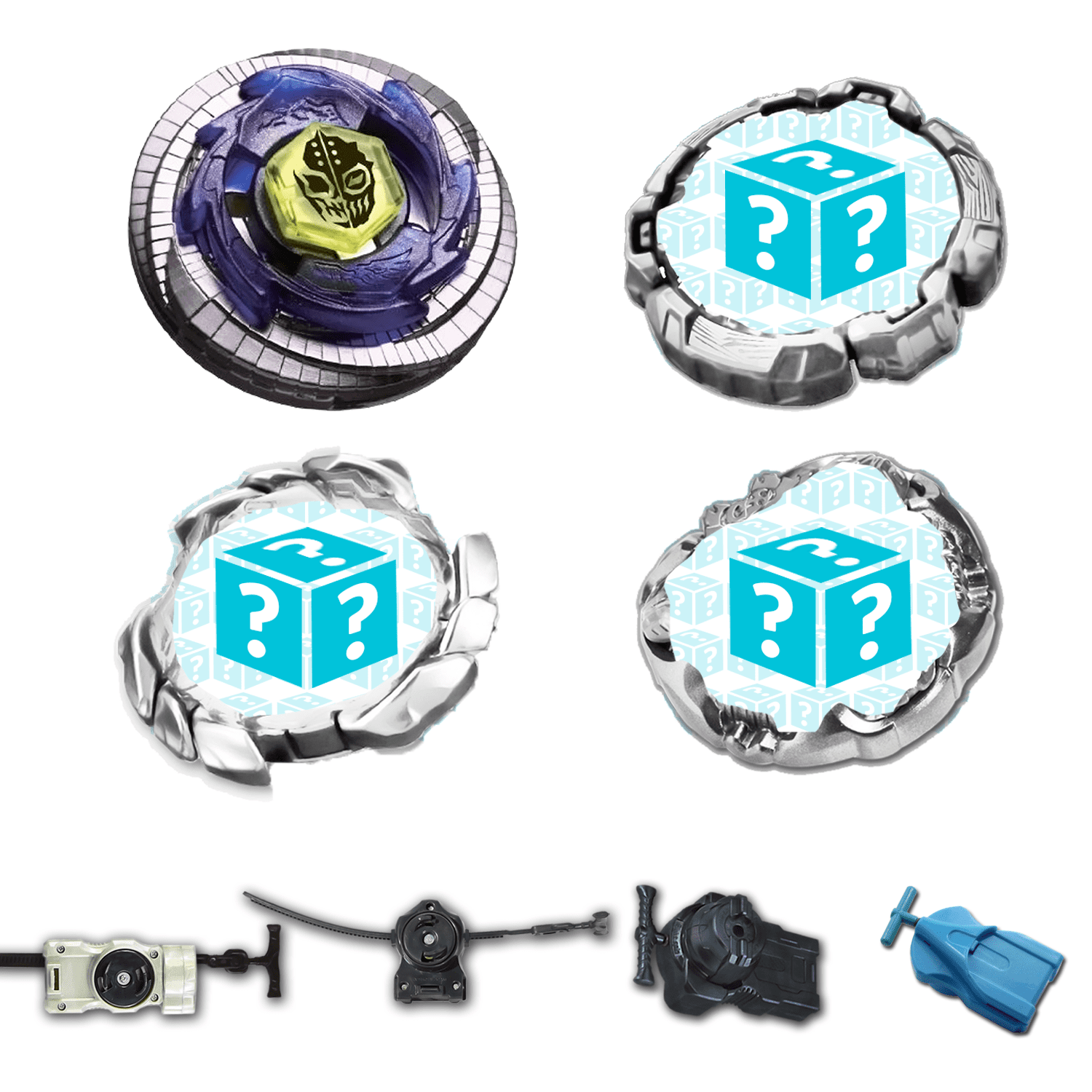DUO URANUS ICE-TITAN 230WD - Top Beyblade for Intense Battles multilayer equiped