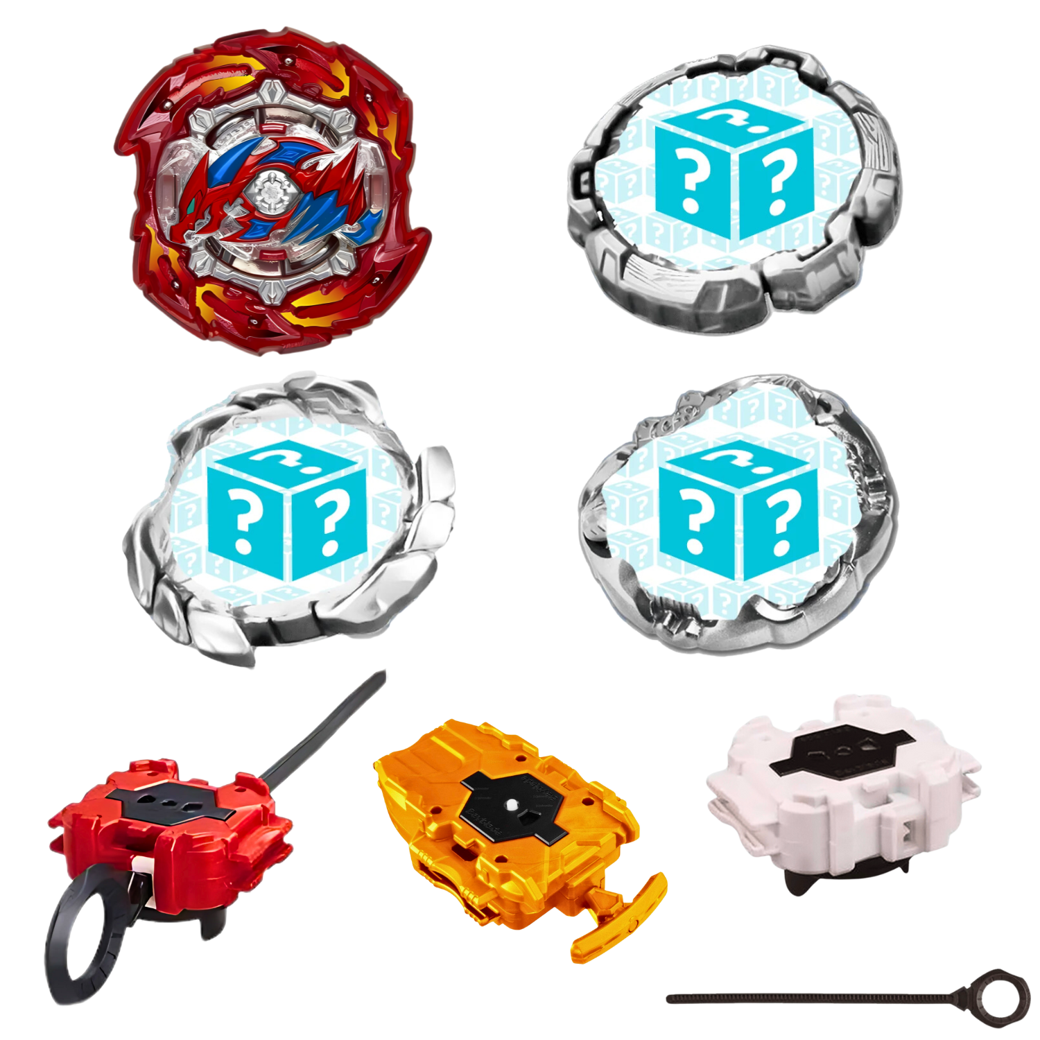 Around Forge Disc detail of Beyblade BURST B-146 Flare Dragon
