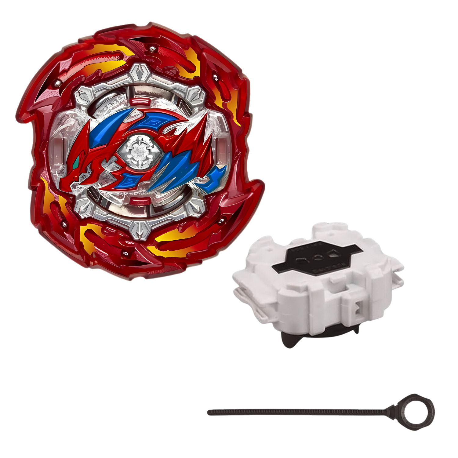 Close-up of Flare Dragon Energy Layer in Beyblade BURST B-146
