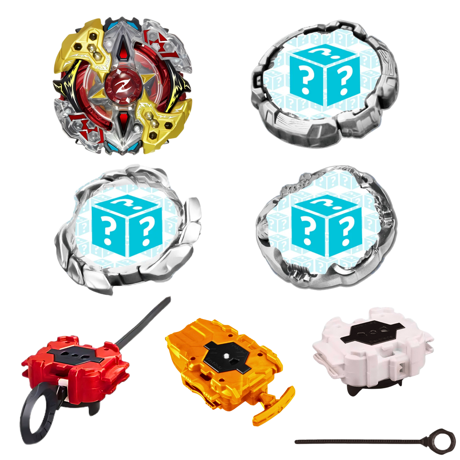4M Forge Disc with Meteor Frame detail of Beyblade BURST B-90