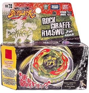 Takara Tomy Rock Giraffe Zurufa Starter Set BB-78 Beyblade R145WB