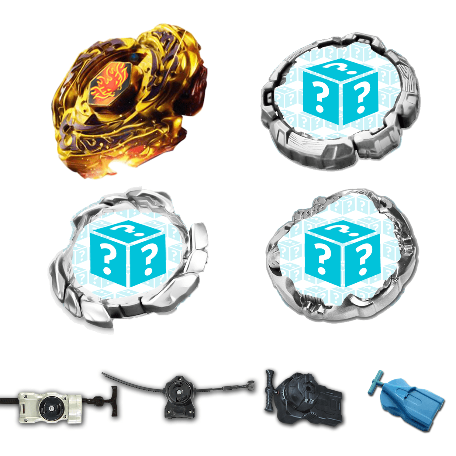 Stylish DF105LRF L-Drago Destroy Destructor  Gold Armored Beyblade