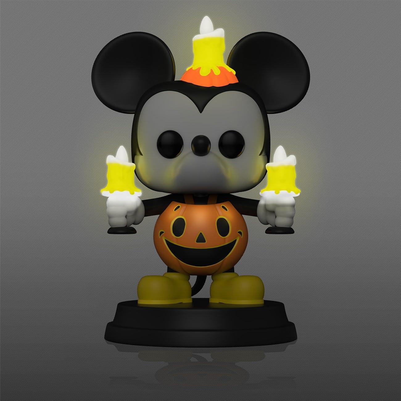 Back view of Mickey Mouse Halloween Super Funko Pop #1493 with costume details