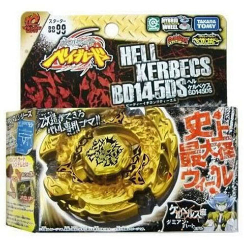 Takara Tomy Hell / Hades Kerbecs BD145DS Metal Masters Beyblade Starter BB-99