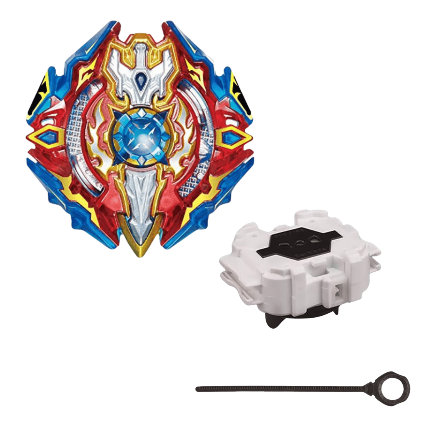 Close-up of Sieg Xcalibur Energy Layer in Beyblade BURST B-92