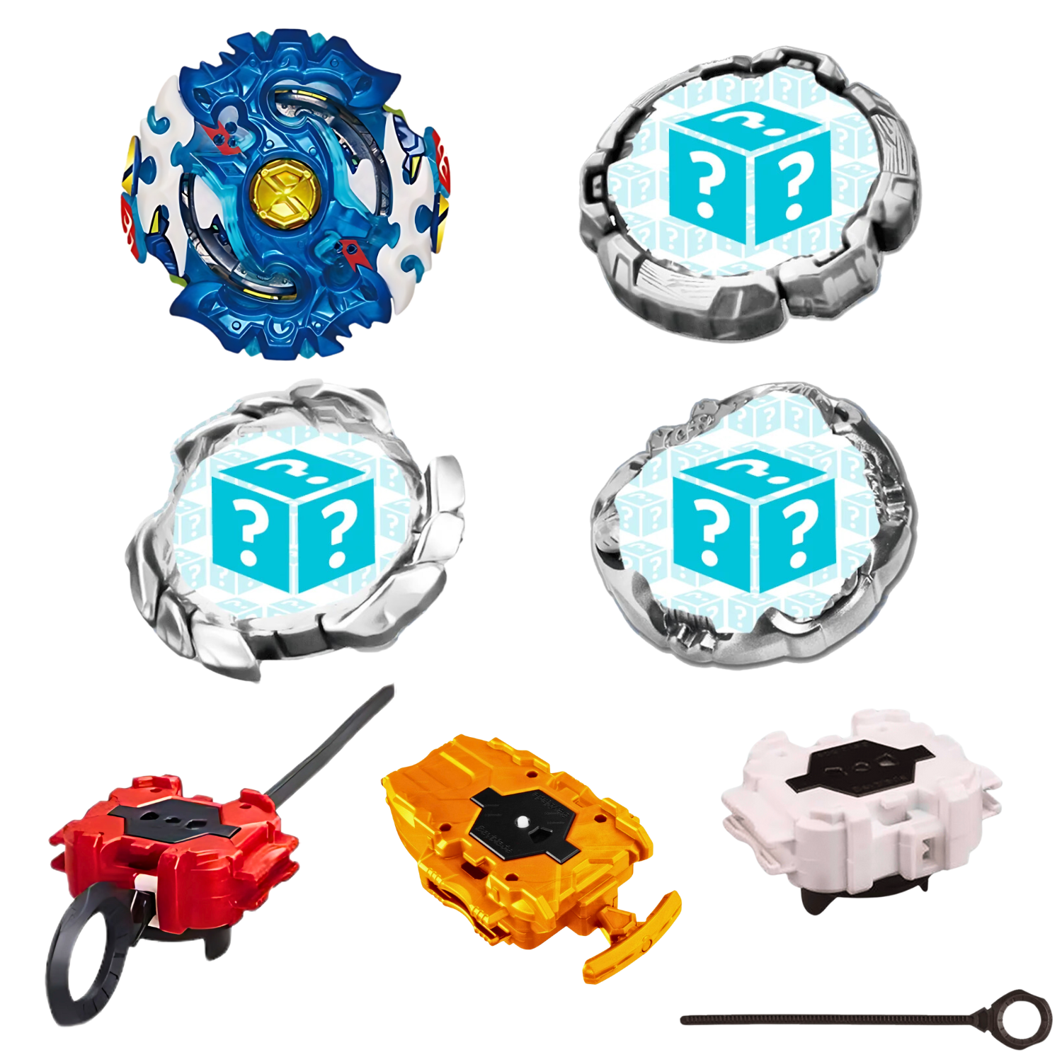4 Forge Disc with Star Frame detail of Beyblade BURST B-111 06