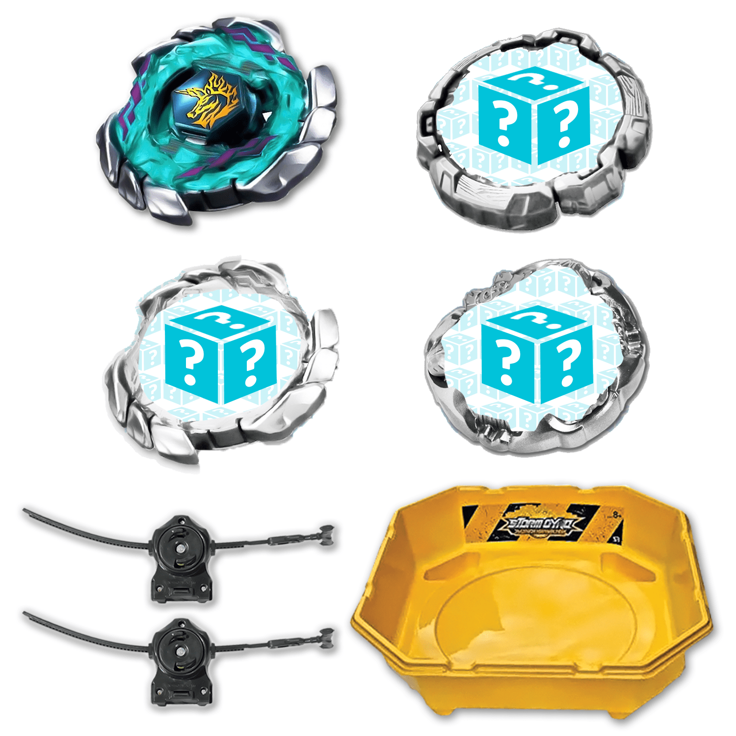 Unicorno Face Bolt in Takara Tomy BB-117 Beyblade