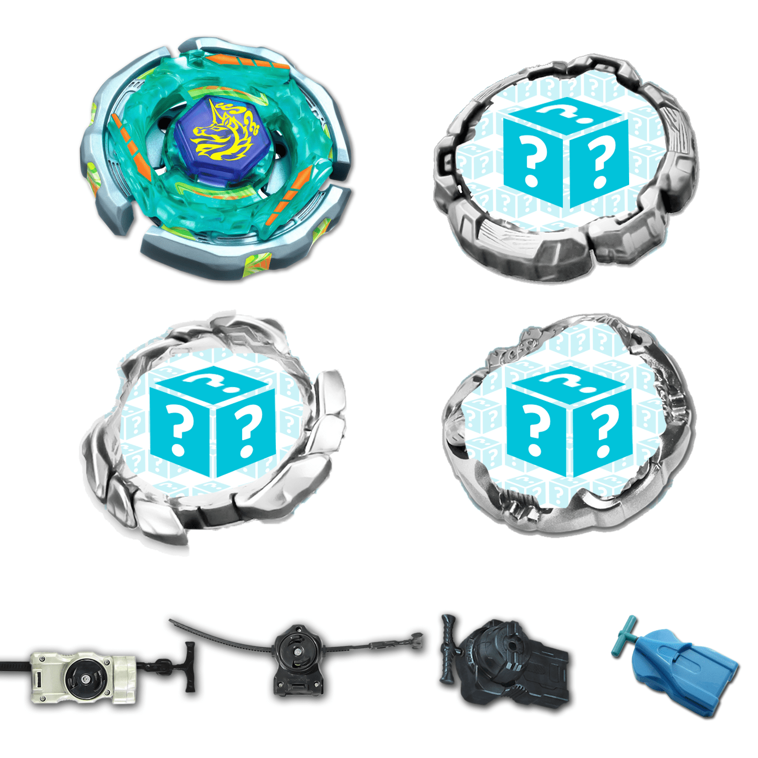 Ray Unicorno Striker D125CS - Heavy Duty Performance Gear mulilayer beyblade