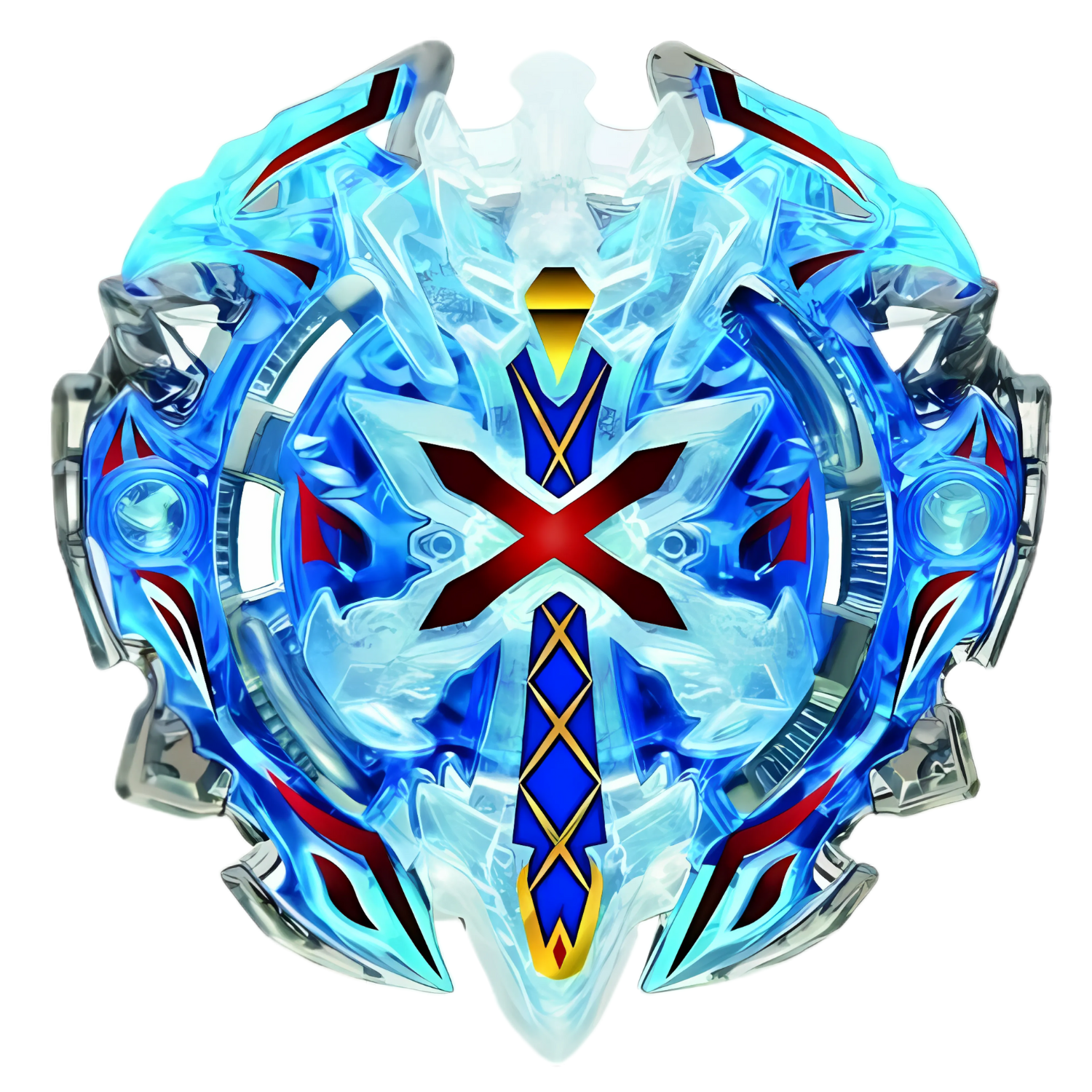 Takara Tomy Beyblade BURST B-67 Blue Xeno Xcalibur Down Orbit