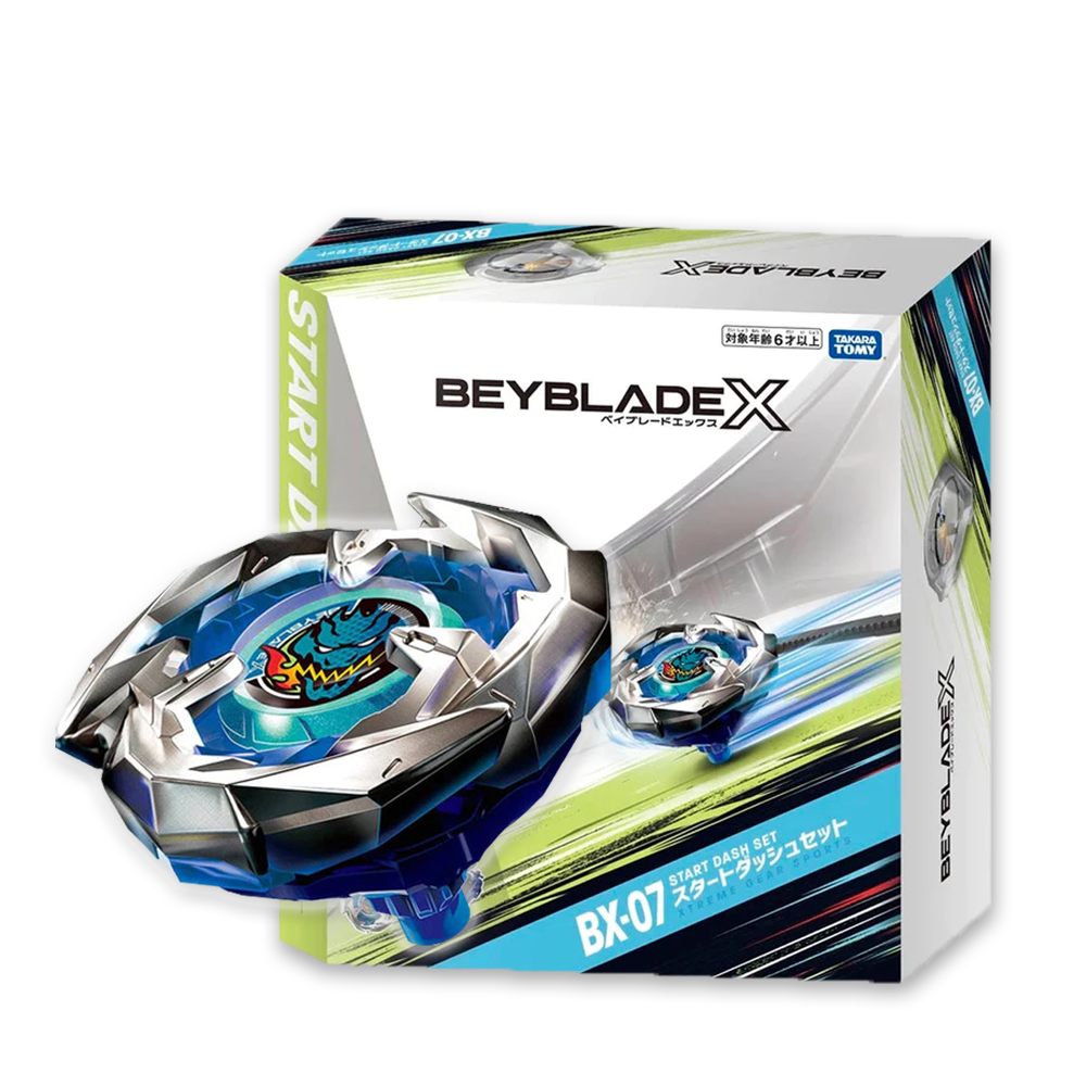 Takara Tomy Beyblade X BX-07 Start Dash Set front view